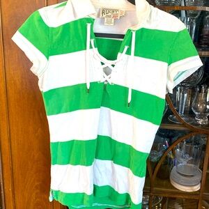 Ralph Lauren rugby lace up shirt